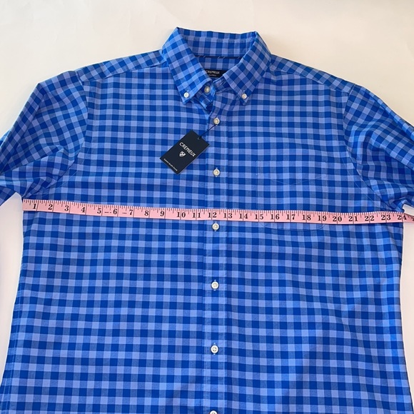 CRÉMIEUX Classics Cotton Long Sleeve Button Down Shirt Size Large NWT - Picture 12 of 16
